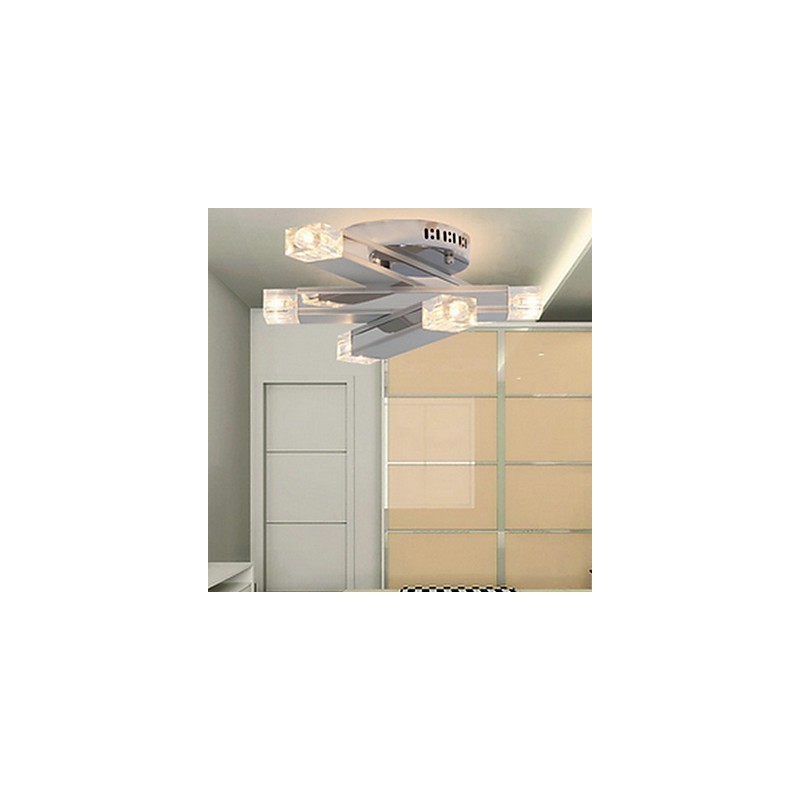Plafonnier moderne à 6 lumières au design chic