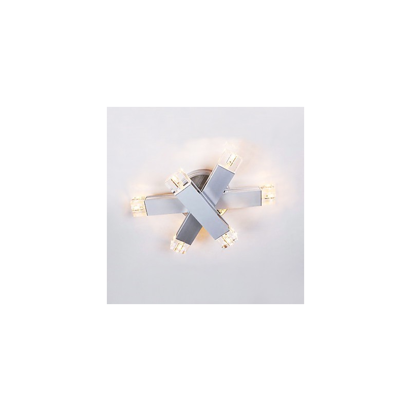 Plafonnier moderne à 6 lumières au design chic