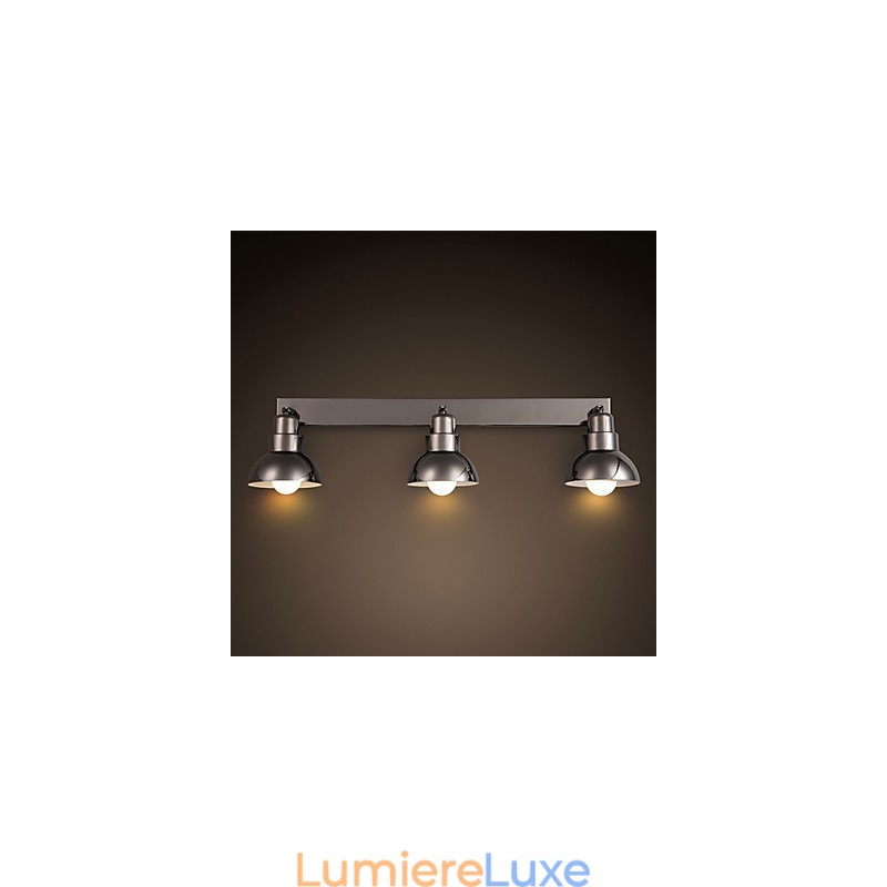 Plafonnier Trinal en verre blanc avec cadre en aluminium, design moderne et tendance