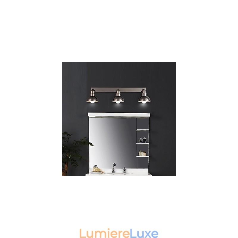 Plafonnier Trinal en verre blanc avec cadre en aluminium, design moderne et tendance