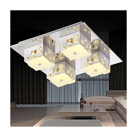 Plafonnier 4 lumières moderne simple et artistique Plafonnier 4 lumières moderne simple et artistique