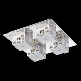 Plafonnier 4 lumières moderne simple et artistique