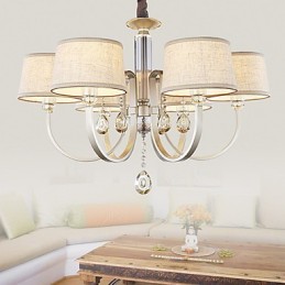 Lustre en métal peint en cristal Country