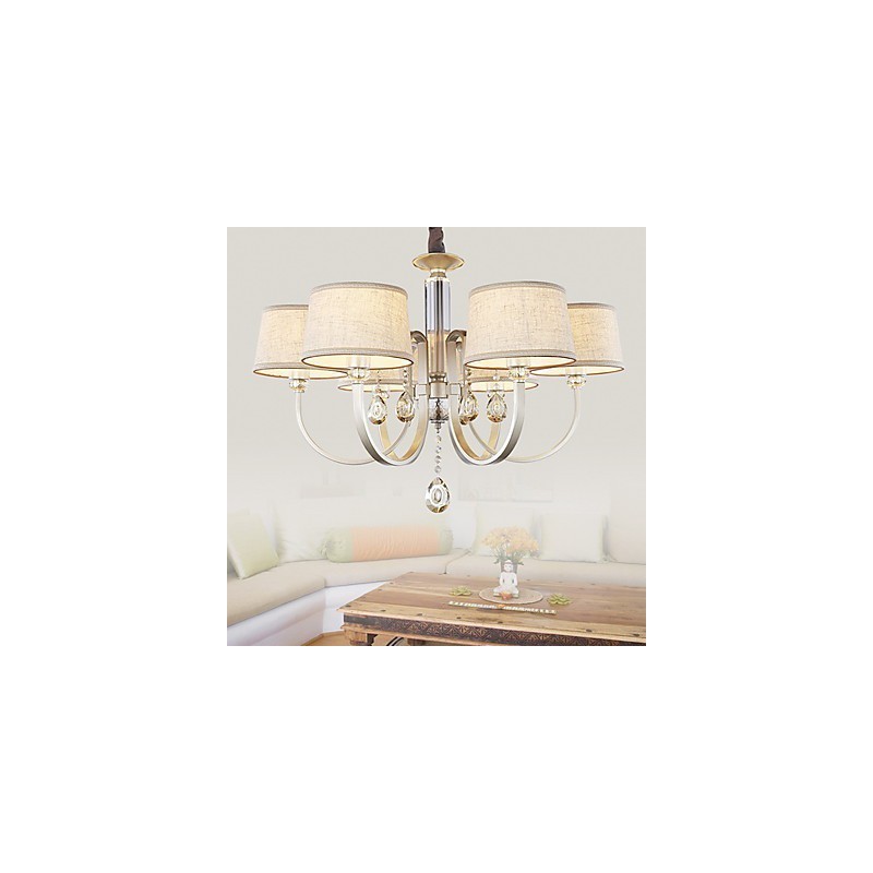 Lustre en métal peint en cristal Country