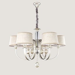 Lustre en métal peint en cristal Country