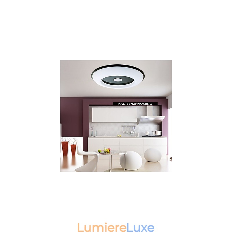 Plafonnier 6 lumières blanches tendance, simple et moderne