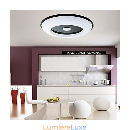 Plafonnier 6 lumières blanches tendance, simple et moderne Plafonnier 6 lumières blanches tendance, simple et moderne