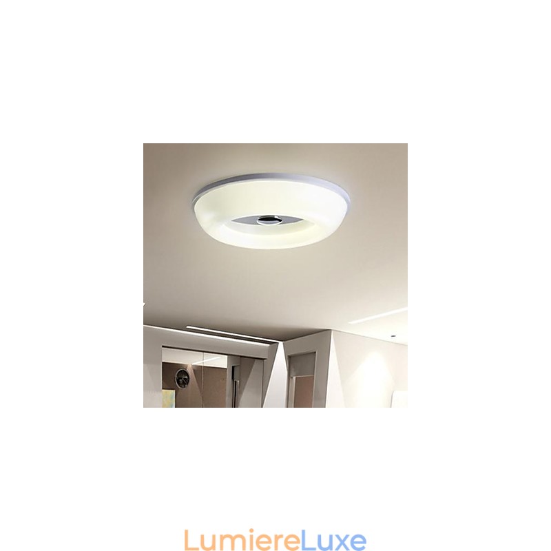Plafonnier 6 lumières blanches tendance, simple et moderne
