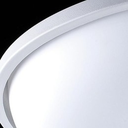Plafonnier 6 lumières blanches tendance, simple et moderne