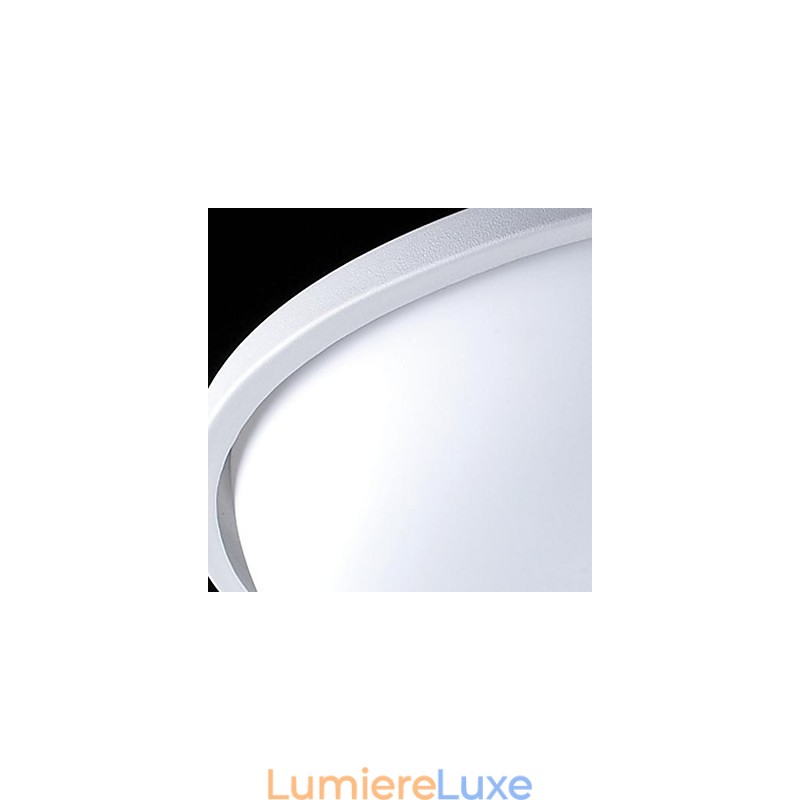 Plafonnier 6 lumières blanches tendance, simple et moderne