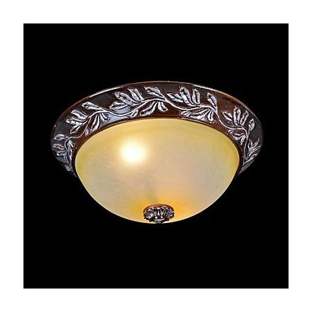 Plafonnier blanc jaune verre résine argent sculpture classique européen Plafonnier blanc jaune verre résine argent sculpture classique européen