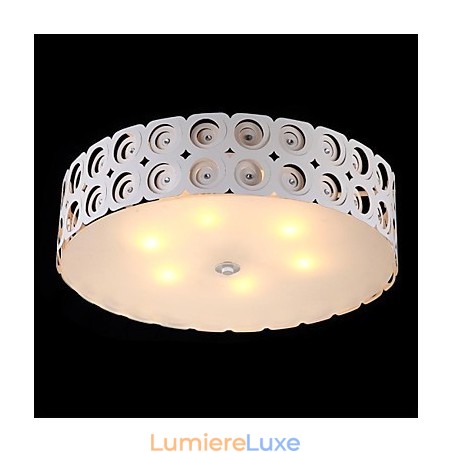 Plafonnier 6 lumières moderne simple et artistique Plafonnier 6 lumières moderne simple et artistique