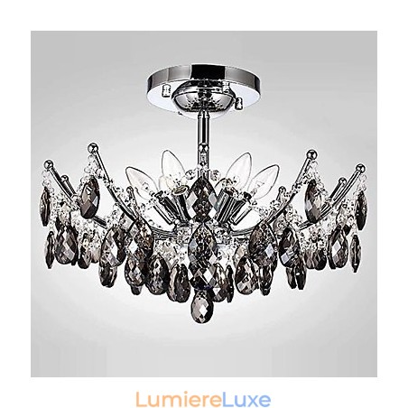Lustre 6 lumières simple moderne artistique Lustre 6 lumières simple moderne artistique