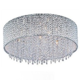 Plafonnier en cristal avec 10 lumières