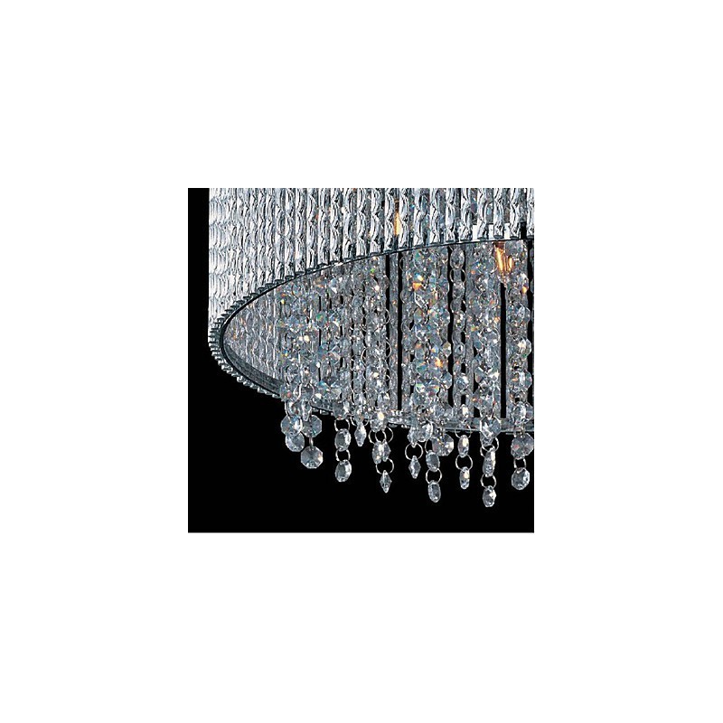 Plafonnier en cristal avec 10 lumières
