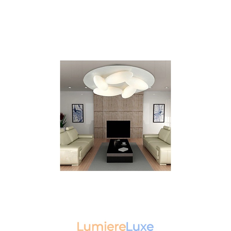 Plafonnier moderne à 5 lumières (culot d'ampoule G9)