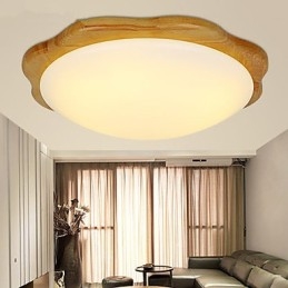Montage encastré traditionnel classique en bois et bambou