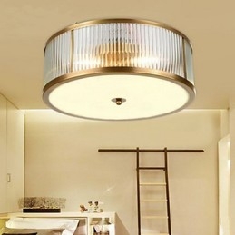 Lampe en cuivre pleine Lampe Lampe A