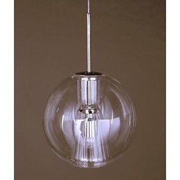 Suspension moderne contemporaine traditionnelle classique en métal chromé pour enfants, 4 lampes