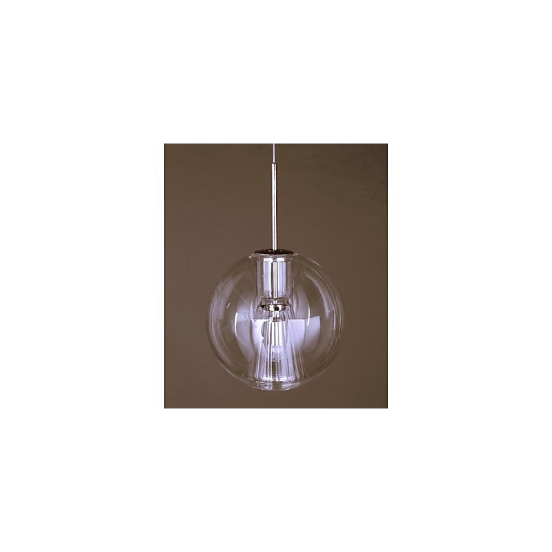 Suspension moderne contemporaine traditionnelle classique en métal chromé pour enfants, 4 lampes