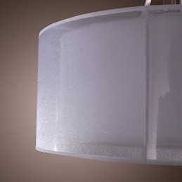 Plafonnier moderne en acrylique avec 3 lumières cylindriques