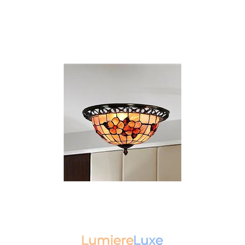 Mini montage encastré en métal et laiton de style