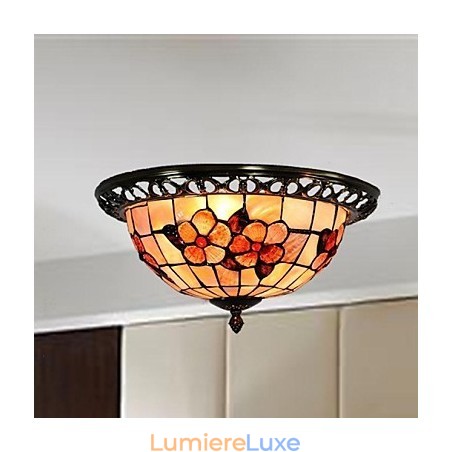 Mini montage encastré en métal et laiton de style