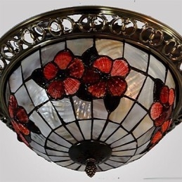 Mini montage encastré en métal et laiton de style