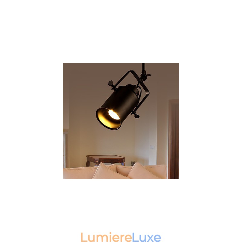 Appliques murales modernes à 1 lumière intégrée en métal