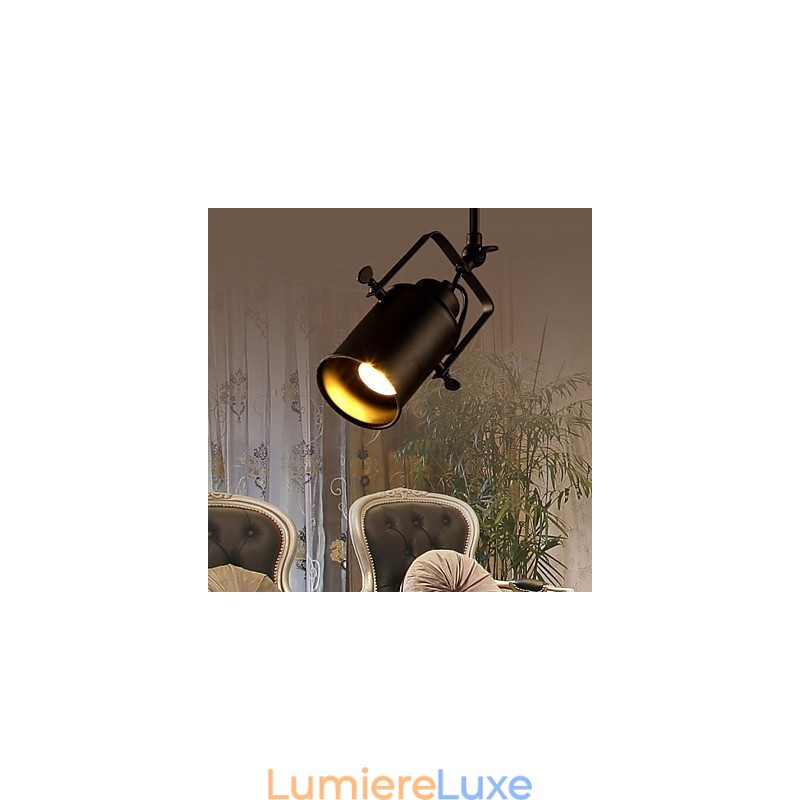 Appliques murales modernes à 1 lumière intégrée en métal