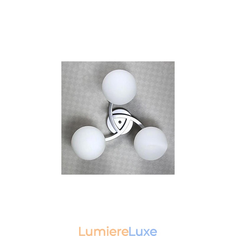 Plafonnier 3 lumières moderne simple et artistique