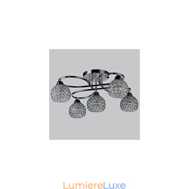 Plafonniers 5 lumières simples, modernes et artistiques