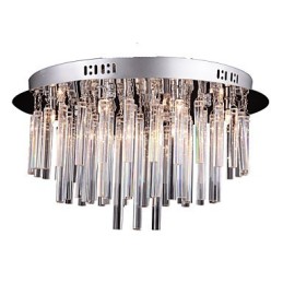 Lustre en cristal moderne à 12 lumières