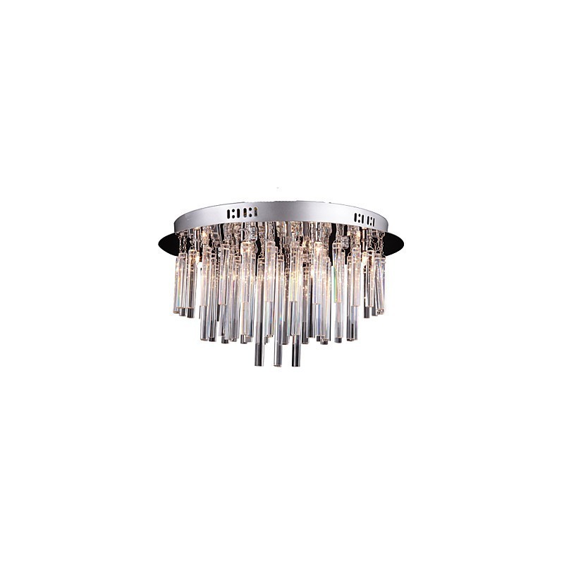 Lustre en cristal moderne à 12 lumières