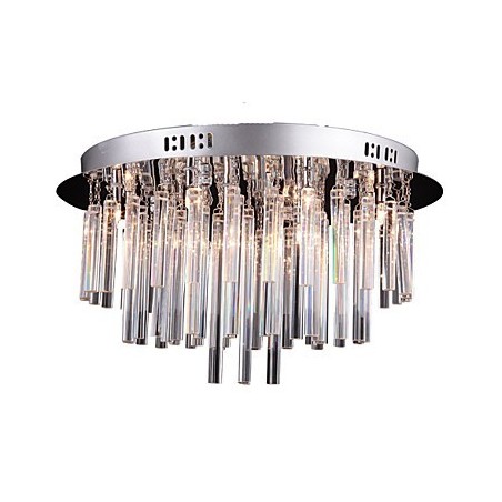 Lustre en cristal moderne à 12 lumières Lustre en cristal moderne à 12 lumières