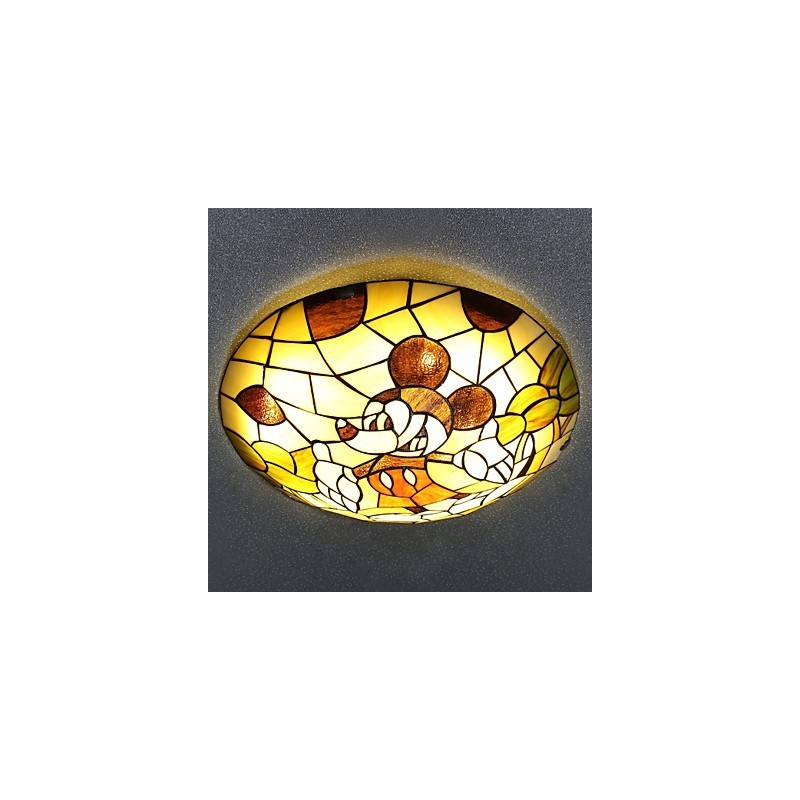 Plafonnier méditerranéen Sweet Children Mickey Mouse, 40 cm de diamètre