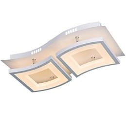 Lustre carré moderne