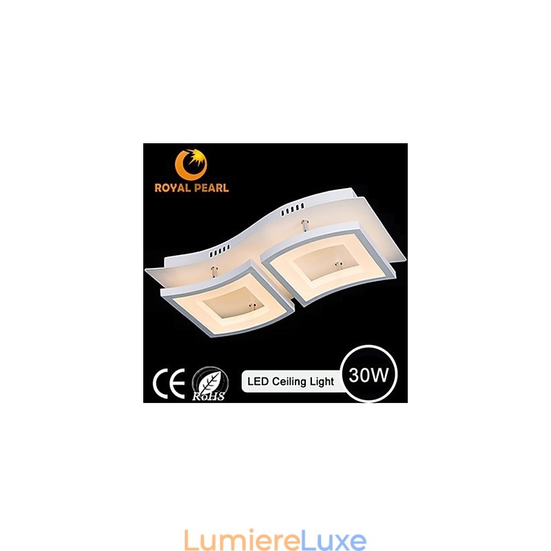 Lustre carré moderne