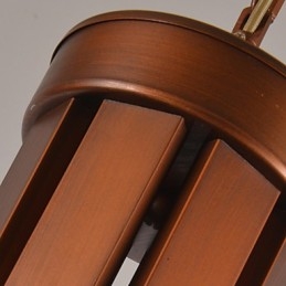 Lustre en métal peint de style mini rétro classique traditionnel