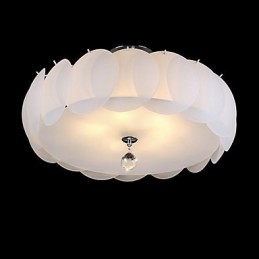 Lustre en verre à 5 lumières, famille de luminaires suspendus modernes