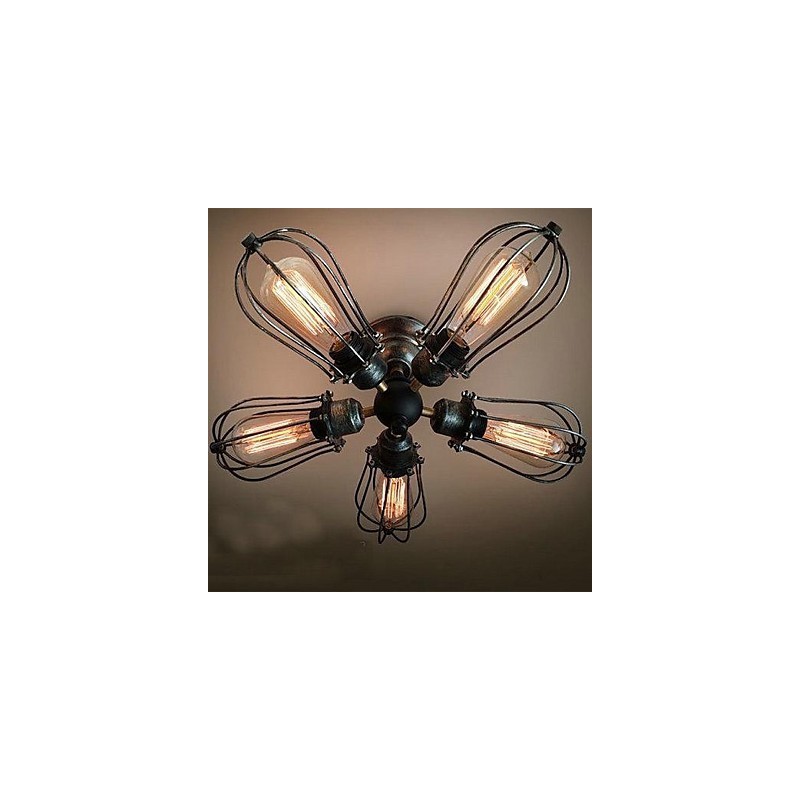 Plafonnier en métal style mini vintage