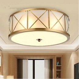 Lampe en cuivre pleine Lampe Lampe D