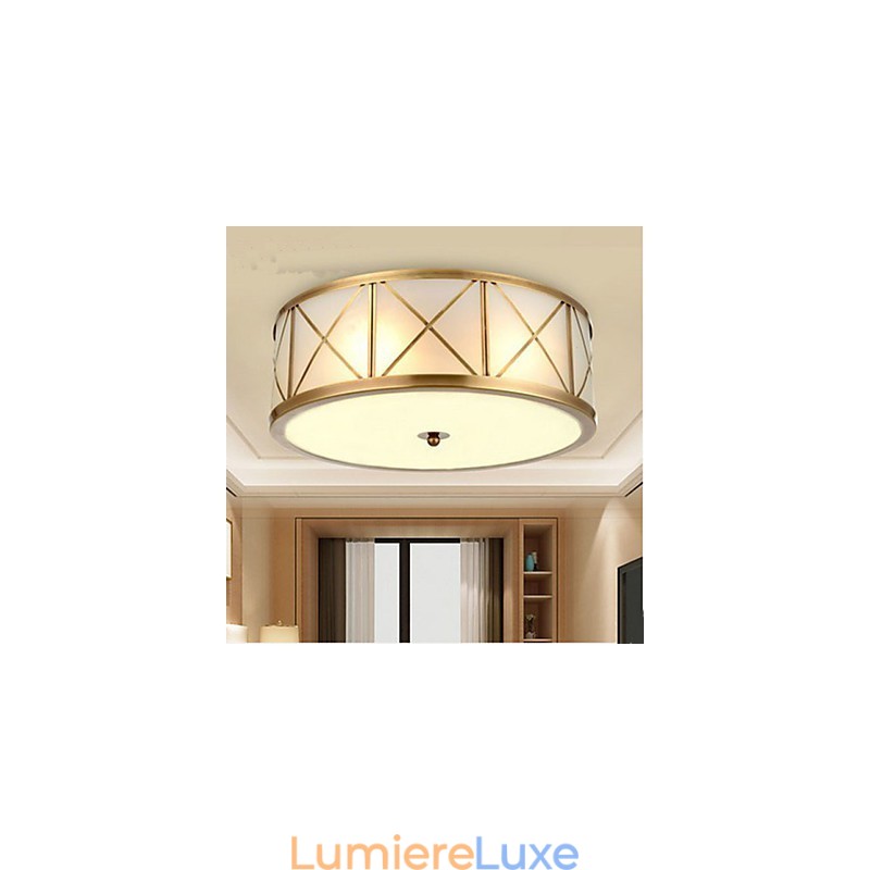 Lampe en cuivre pleine Lampe Lampe D