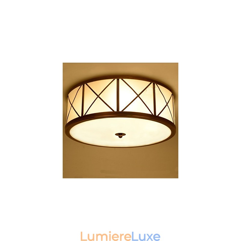 Lampe en cuivre pleine Lampe Lampe D