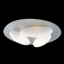Plafonnier moderne à 3 lumières (culot d'ampoule G9)
