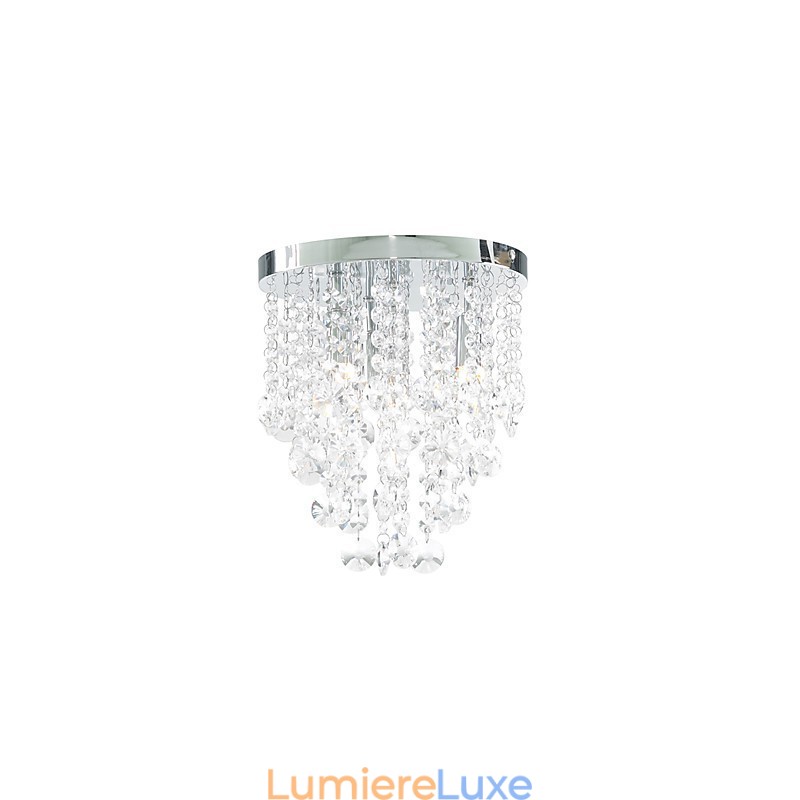 Plafonnier semi-encastré à 4 lumières