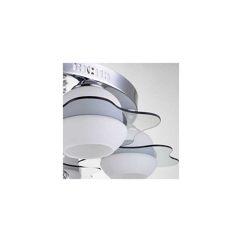 Plafonnier moderne encastré 3 lumières en métal contemporain