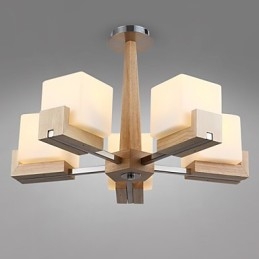 Plafonnier Mini Style Moderne Contemporain Bambou