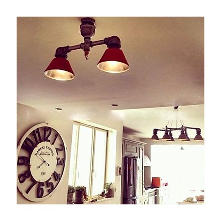 Spots en métal vintage de style country Spots en métal vintage de style country