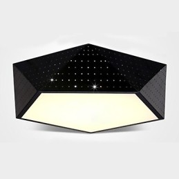 Plafonnier en métal contemporain moderne